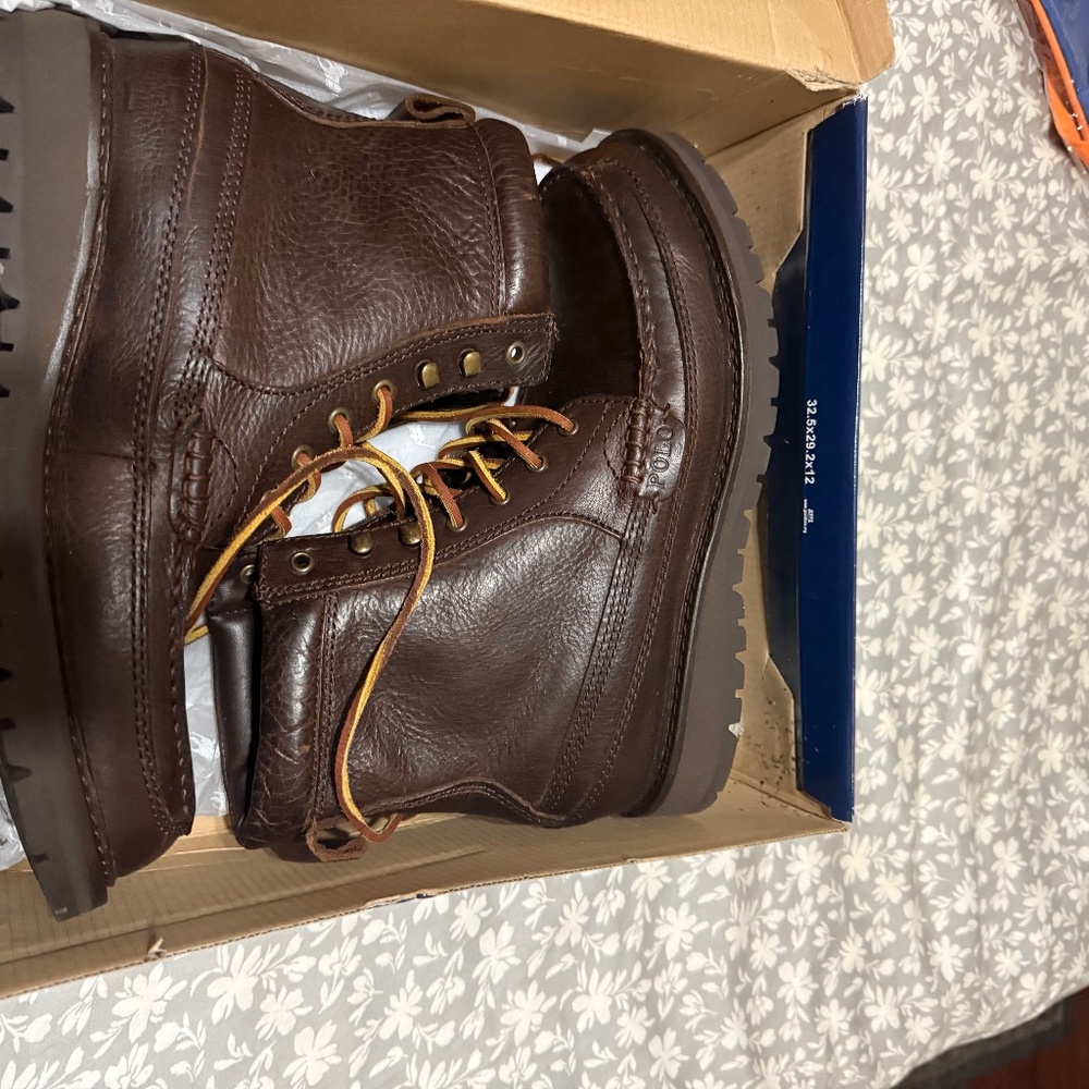Polo Willingcott Brown Size 8.5D Mens